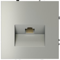 Розетка компьютерная встраиваемая VOLTUM S70 RJ45 кат.6, (сталь) Розетка компьютерная встраиваемая VOLTUM S70 RJ45 кат.6, (сталь)
