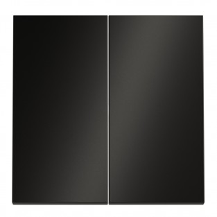 Клавиши для выключателя/переключателя двухклавишного, S70 Metal (антрацит)