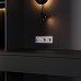 Накладка для розетки с заземлением и защитными шторками, с USB A+A, S70 (серый) Voltum Накладка для розетки с заземлением и защитными шторками, с USB A+A, S70 (серый) Voltum