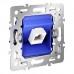 Механизм розетки компьютерной RJ45 кат.6, S70 Voltum Механизм розетки компьютерной RJ45 кат.6, S70 Voltum