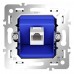 Механизм розетки компьютерной RJ45 кат.6, S70 Voltum Механизм розетки компьютерной RJ45 кат.6, S70 Voltum