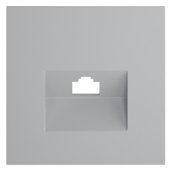 Накладка для розетки компьютерной RJ45 кат.6, S70 (серый) Накладка для розетки компьютерной RJ45 кат.6, S70 (серый)