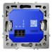 Выключатель встраиваемый VOLTUM S70 карточный 16А, (сталь) Voltum