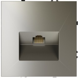 Розетка компьютерная встраиваемая VOLTUM S70 RJ45 кат.6, (шелк) Розетка компьютерная встраиваемая VOLTUM S70 RJ45 кат.6, (шелк)