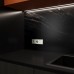 Клавиши для выключателя/переключателя двухклавишного, S70 Metal (никель) Voltum Клавиши для выключателя/переключателя двухклавишного, S70 Metal (никель) Voltum