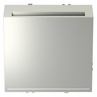 Выключатель встраиваемый VOLTUM S70 карточный 16А, (сталь)