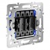 Механизм перекрестного переключателя двухклавишного 10А, S70 Voltum
