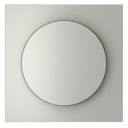 Накладка для светорегулятора поворотно-нажимного, S70 (сталь) Накладка для светорегулятора поворотно-нажимного, S70 (сталь)