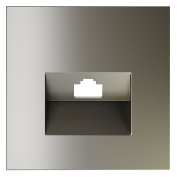 Накладка для розетки компьютерной RJ45 кат.6, S70 (шелк) Накладка для розетки компьютерной RJ45 кат.6, S70 (шелк)