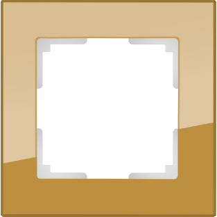 Рамка на 1 пост (бронзовый) WL01-Frame-01