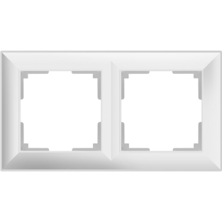 Рамка на 2 поста (белый) WL14-Frame-02