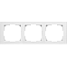 Рамка на 3 поста (белый) WL04-Frame-03-white