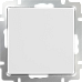 Выключатель одноклавишный (белый) WL01-SW-1G