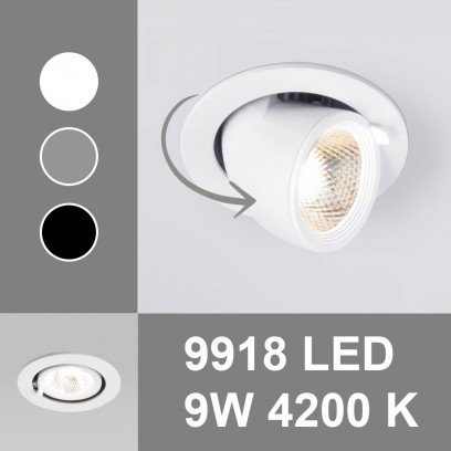 Новинка! Точечные светильники с поворотно-выдвижным механизмом 9918 от Elektrostandard