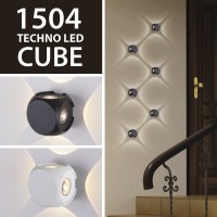 Новое поступление! Уличный светильник 1504 TECHNO LED Cube Elektrostandard