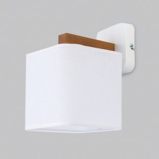 Настенный светильник с абажуром 4161 Tora White