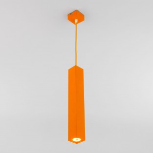 Светодиодный подвесной светильник 50154/1 LED оранжевый