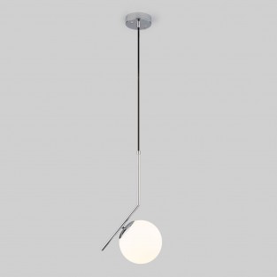 Подвесной светильник со стеклянным плафоном 50152/1 хром