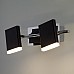 Светодиодный настенный светильник с поворотными плафонами 20000/2 черный